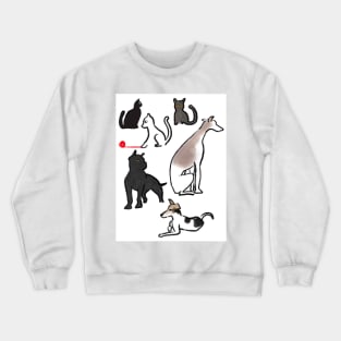 Cats & Dogs Crewneck Sweatshirt